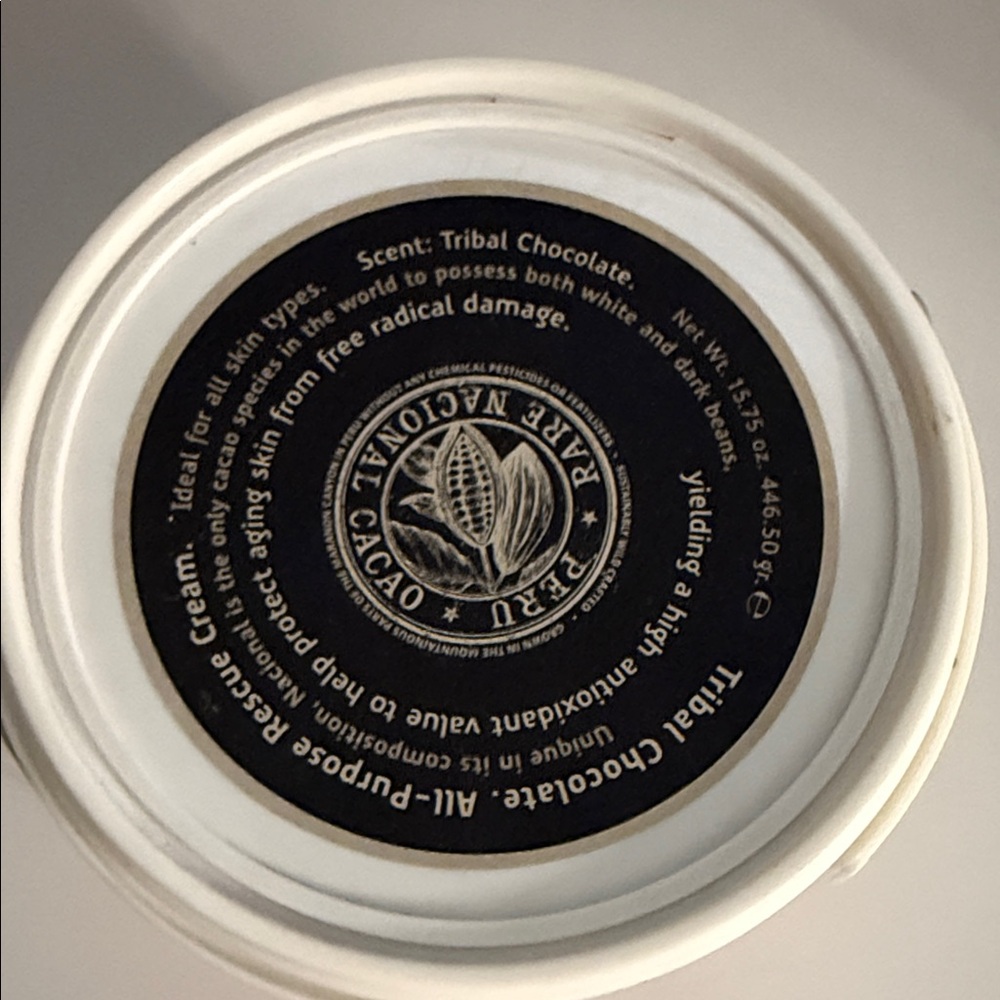 Tribal Chocolate All-Purpose Rescue Cream - White